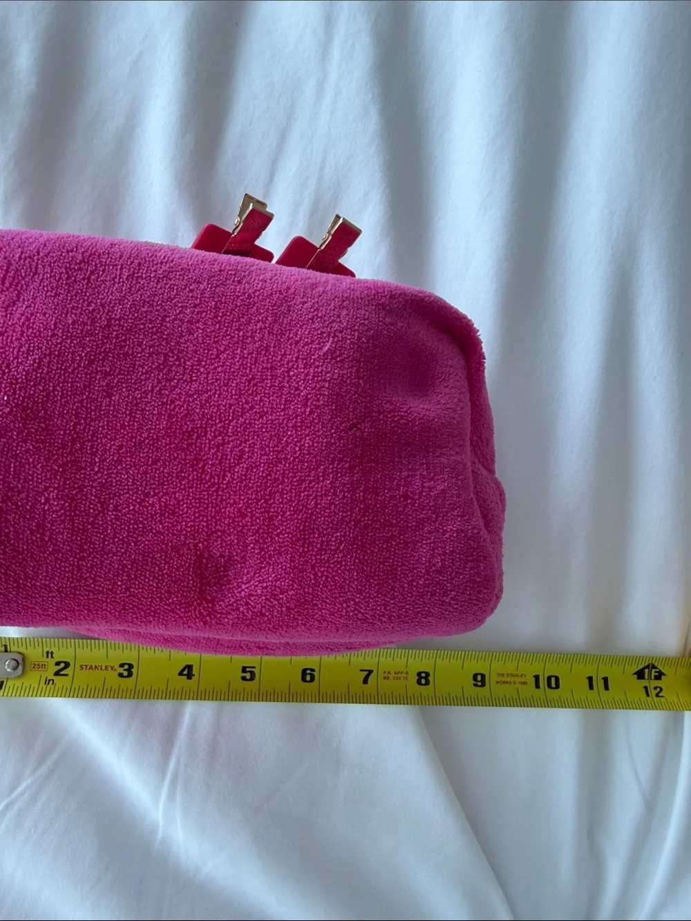 Benefit Pink 'ALIX MADE ME BUY IT' Plush Cosmetic Pouch
